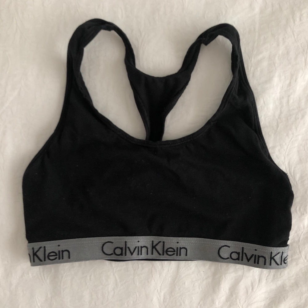 BLACK CALVIN KLEIN BRALETTE